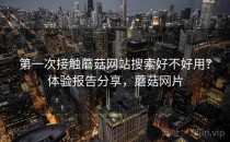 第一次接触蘑菇网站搜索好不好用？体验报告分享，蘑菇网片