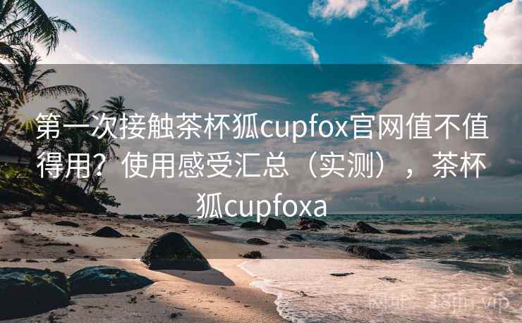 第一次接触茶杯狐cupfox官网值不值得用？使用感受汇总（实测），茶杯狐cupfoxa  第2张